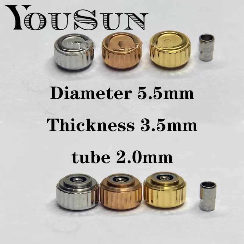 Per Gucci Watch Head Crown 5.5Mm Maniglia Tubo 2.0Mm Accessori Per Orologi