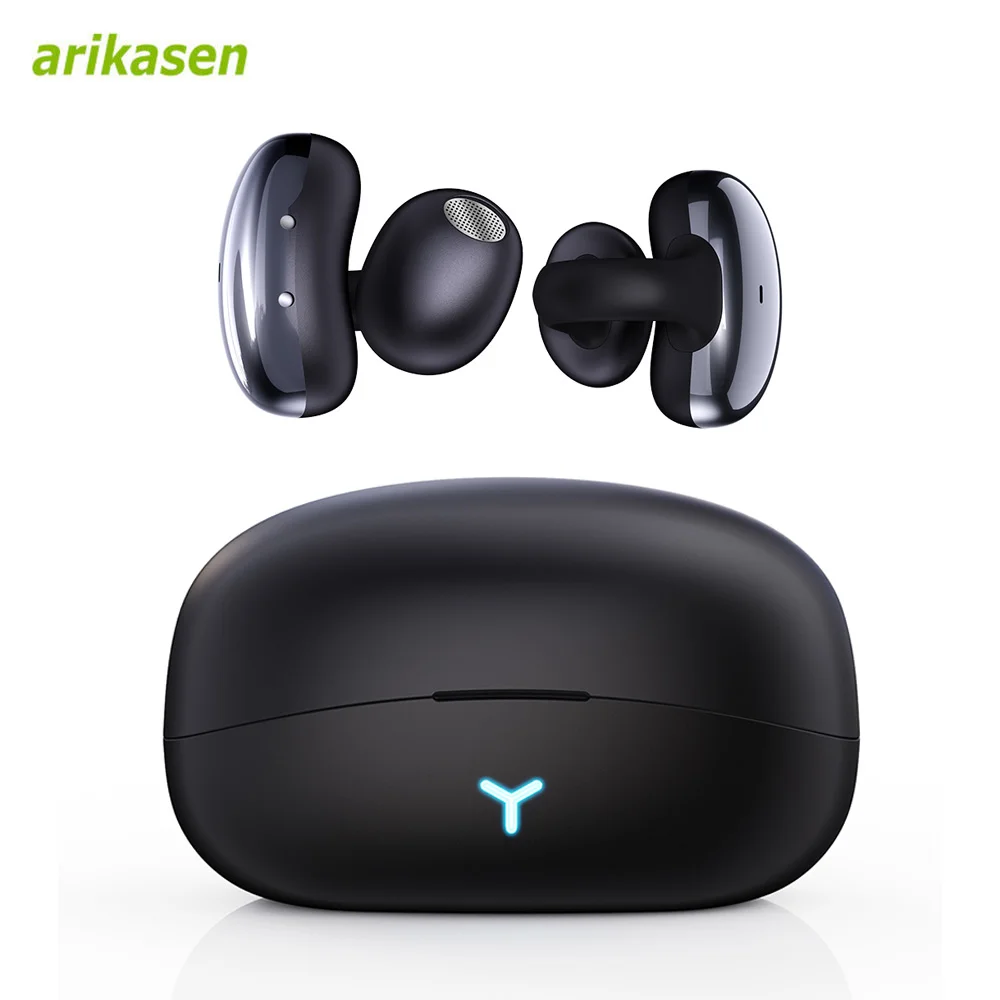 Auricolari Wireless Orecchino Open Ear Sport Cuffie Clip Su Auricolari Bluetooth Per Android Iphone Sport Cuffie A Conduzione D'Aria