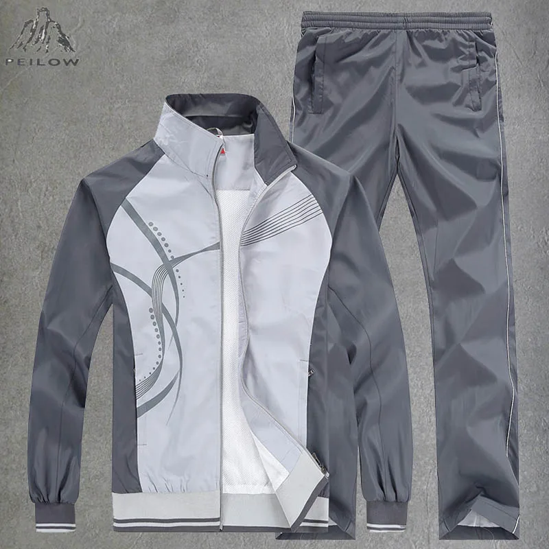 Tuta Casual Da Uomo Running Jogging Athletic Sports Set Fitness 2 Pezzi Giacca + Pantaloni Della Tuta Basket Football Track Suits