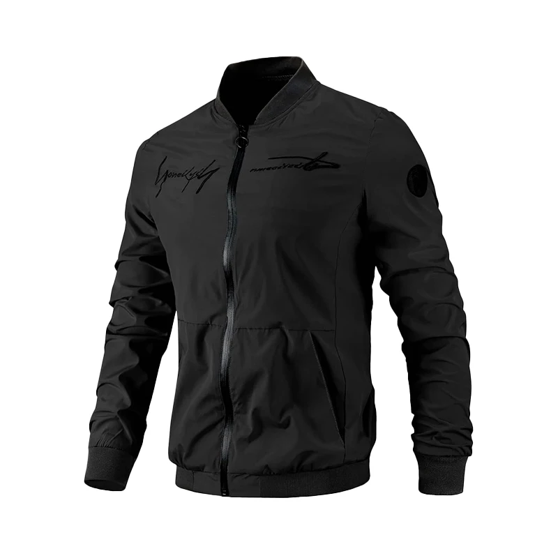 Giacca A Vento Da Uomo Bomber Y2K Frangivento Abbigliamento Da Uomo Trapstars Casual Bomber Ricamato Cappotto Maschile Cappotto Da Golf