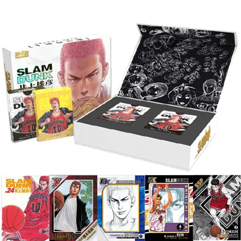New Slam Dunk Collection Ex Zr Cards Games Anime Christma Playing Board Tavolo Regalo Per Bambini Giocattoli Per Bambini Juegos De Mesa Brinquedos