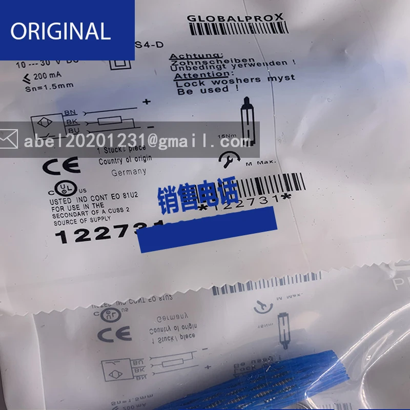 Nuovo M12Me-Gnx40B-S04G-Eex 516-300-S300-S4-D 516-300-S135-Nex-S4-D 516-300-S281-S4-D M12Elpsc15Bs04G-Hm01 516-300-S305-S4-D