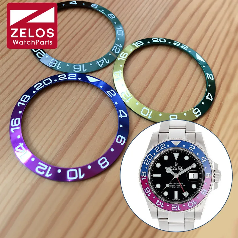 Cornici/Inserti Per Orologi In Ceramica Per Orologio Rolex Oyster Perpetual Gmt-Master Ii 40Mm