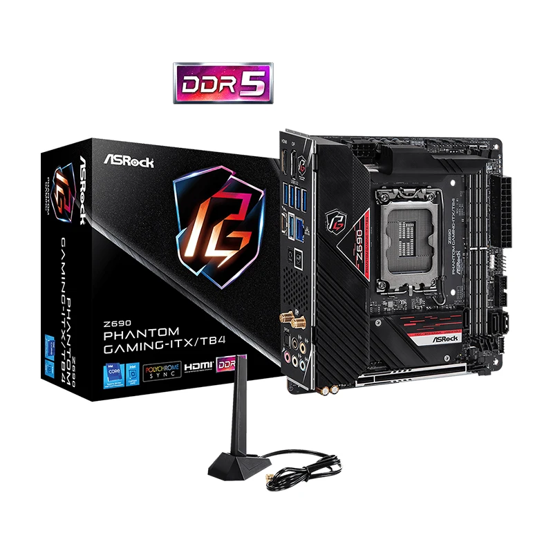 Z690 Phantom Gaming-Itx Per (Z690 Phantom Gaming-Itx/Tb4 Scheda Madre Desktop Originale Ddr5 Scheda Madre