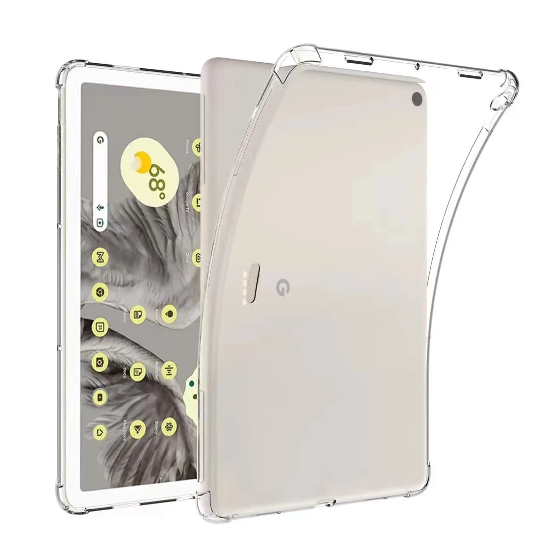 Custodia Per Tablet Pixel Cover Antiurto Con Angoli Rinforzati In Tpu Morbido Per Tablet Google Pixel Da 10.95 Pollici