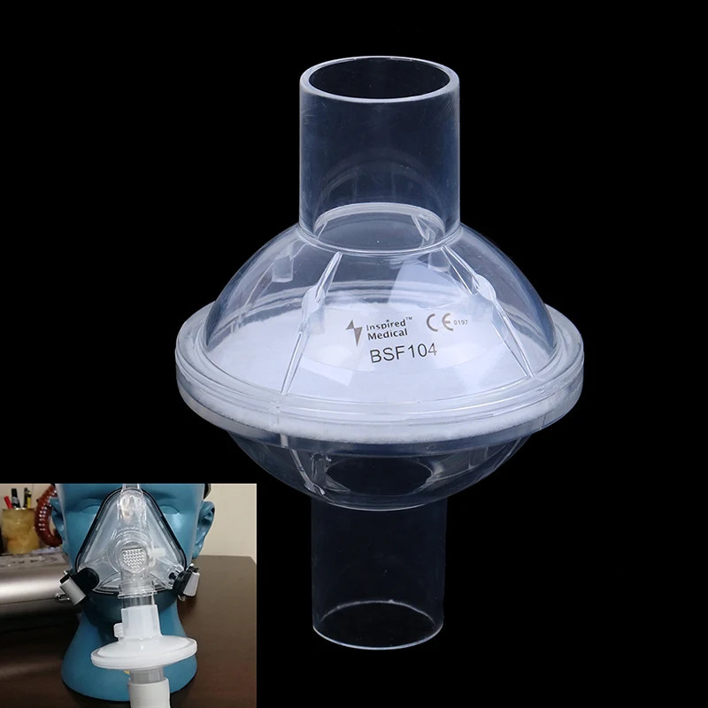 1 Pz Sleep Apnea Russare Cpap Filtro Virale Batterico Bsf104 Per Maschera Di Respirazione Tubo Tubo Accessori Per Macchine