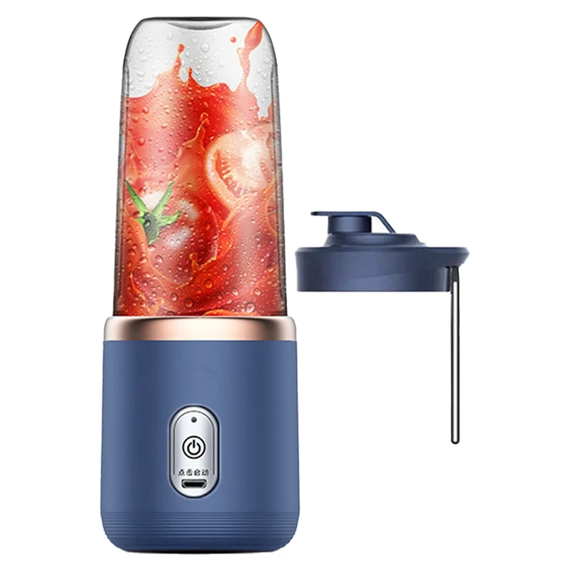 Frullatore Portatile A 6 Lame Frullatore Per Frutta Frullatore Automatico Usb Frullatore Per Ghiaccio Mini Frullatore Elettrico