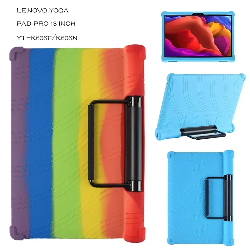 Custodia Morbida In Silicone Antiurto Per Lenovo Yoga Pad Pro Tab 13 Yt-K606F 13 Custodia Protettiva Per Lenovo Yoga Pad Pro 13 New Funda