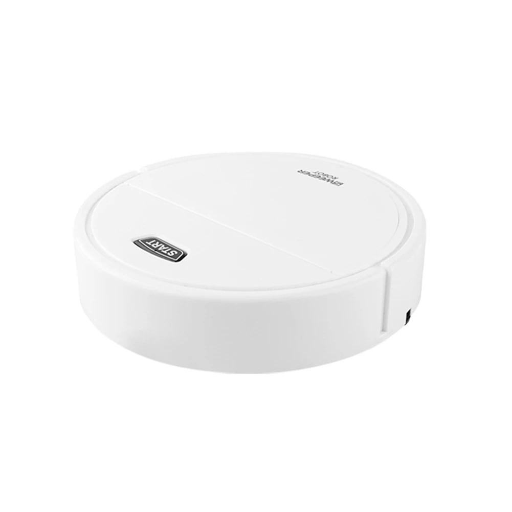 Robot Aspirapolvere Aspirapolvere Intelligente Per La Pulizia Del Pavimento Per La Casa Pavimento Duro E Moquette-Bianco