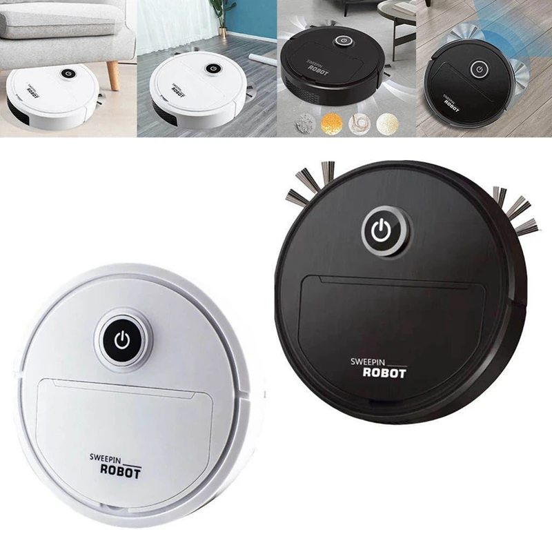 Aspirapolvere Robot Intelligente 3 In 1 Ricaricabile Usb Per Elettrodomestici Per La Pulizia Della Casa Robot Pulito