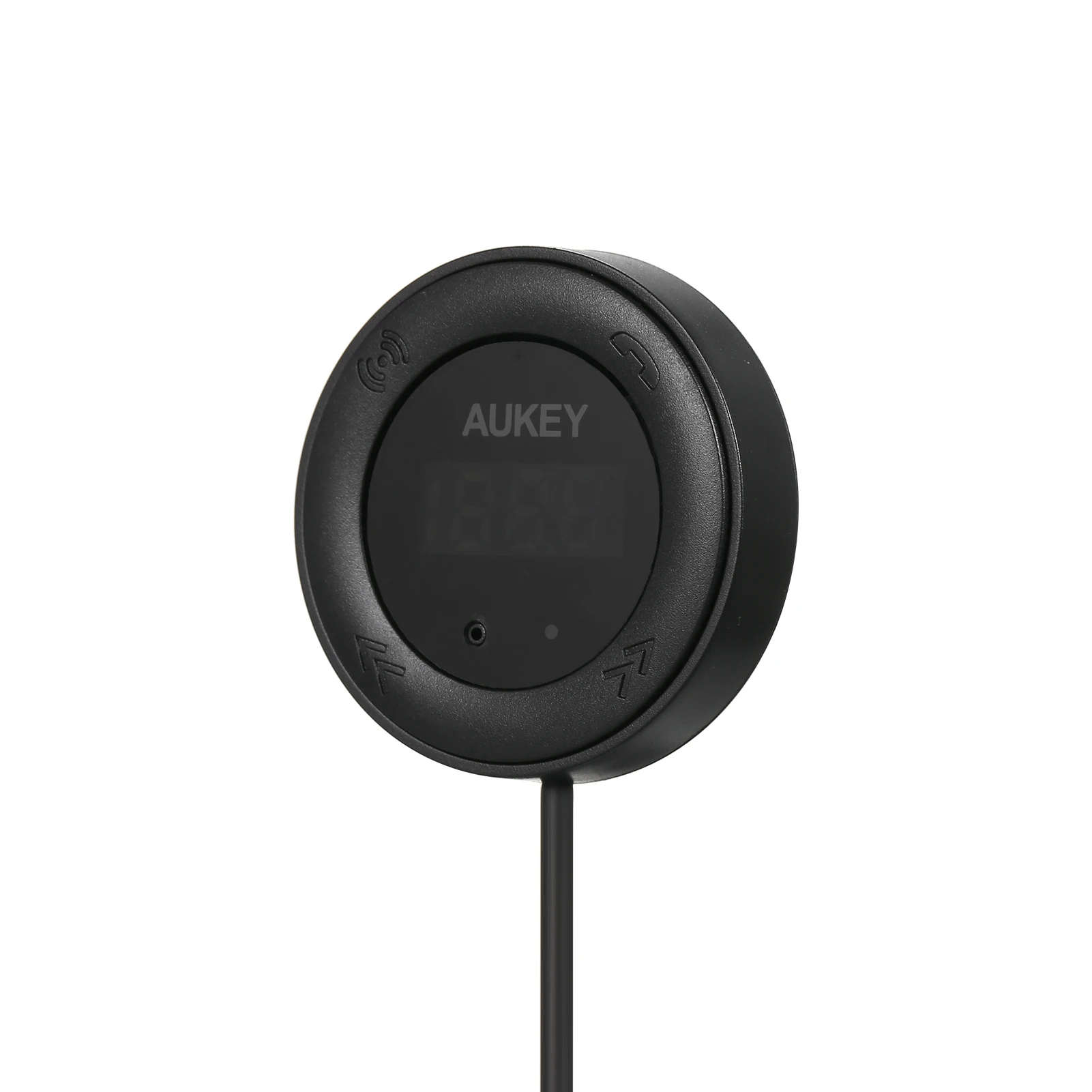 Trasmettitore Fm Per Auto Wireless Aukey, Kit Audio Per Auto Wireless Bt Per Tutti I Lettori Audio Per Smartphone