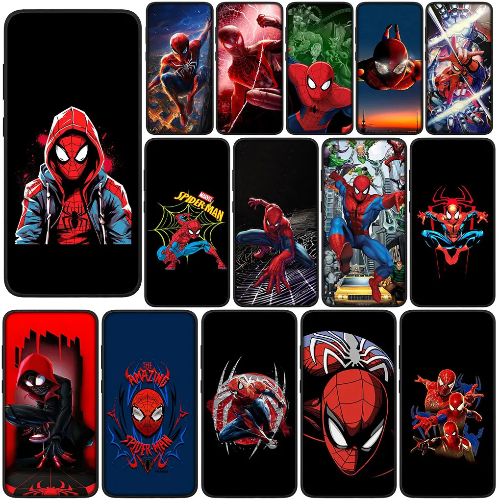 Cover Morbida Per Huawei Nova 3I 3 5T 2I 7 Se Mate 10 20 P20 P30 Pro 2 Lite Custodia Per Telefono S-Spiderman M-Marvels S-Spider Man
