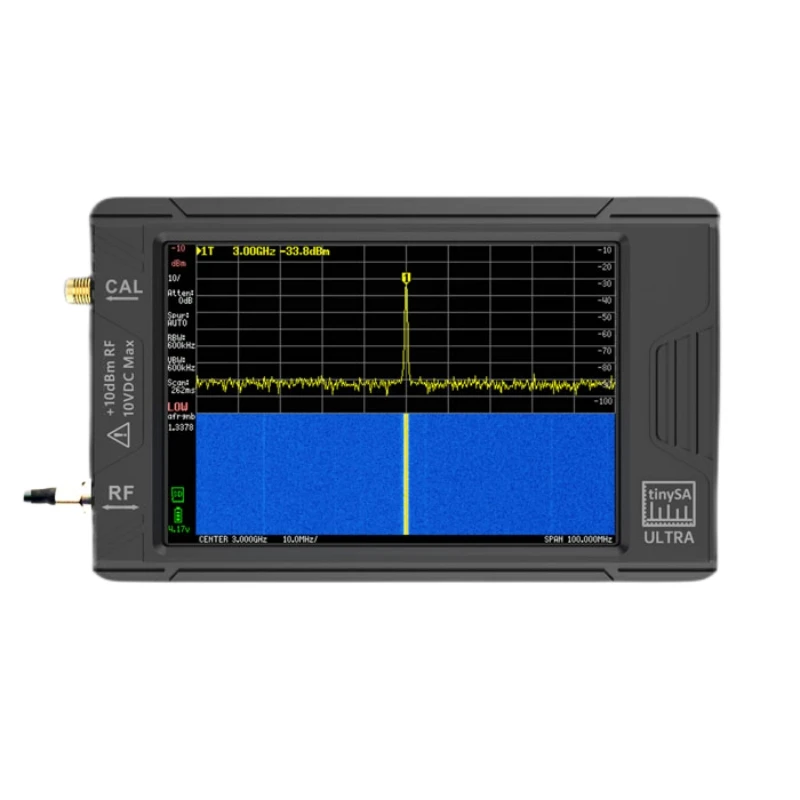 Nuovo Tinysa Ultra Handheld Spectrum Analyzer Tinysa Touch Screen Da 4 "Con Batteria