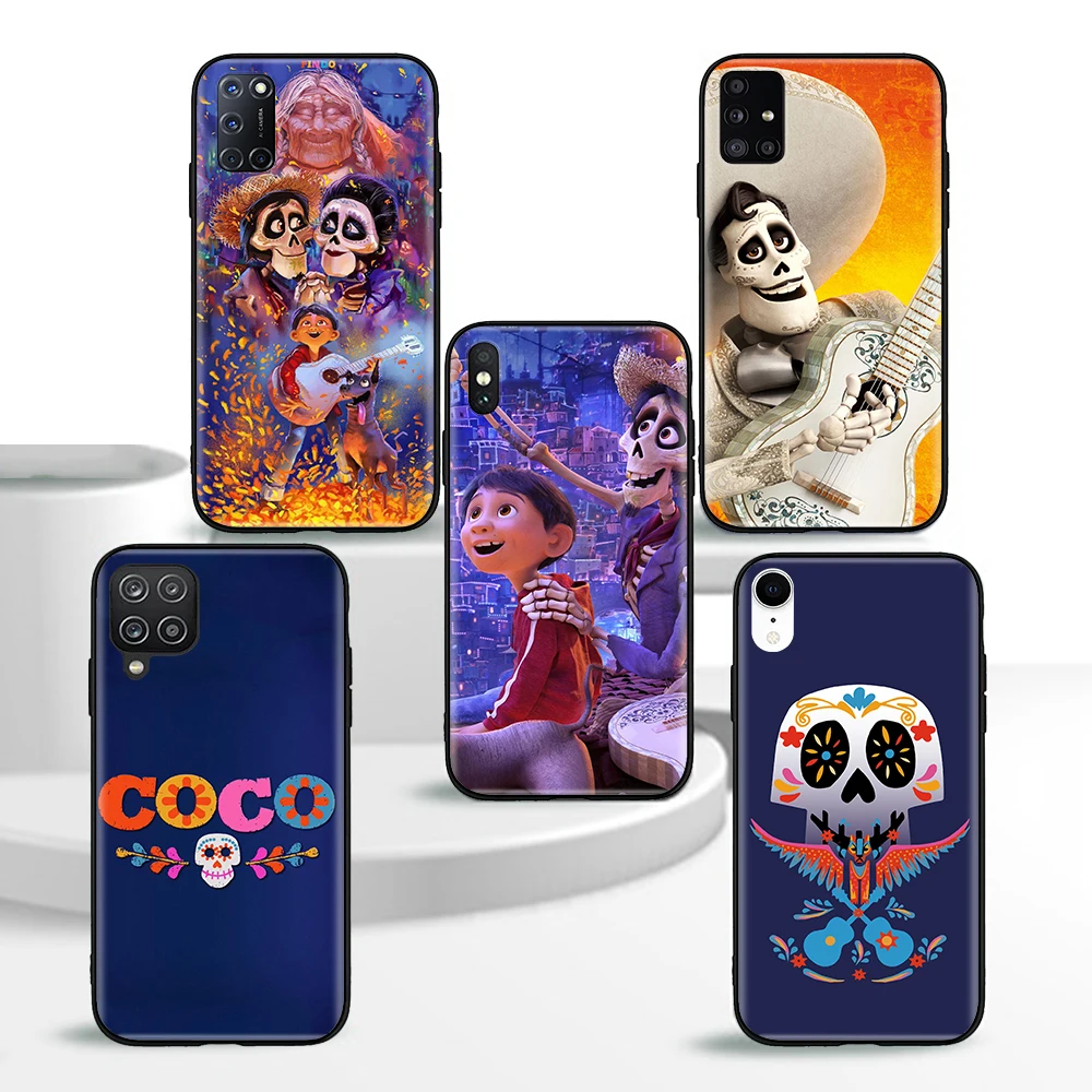 G-38 Custodia Morbida In Silicone Nero Coco Per Oppo A94 A95 A96 A92 A92S A76 A77 Trova X3 Lite Neo Pro 5G