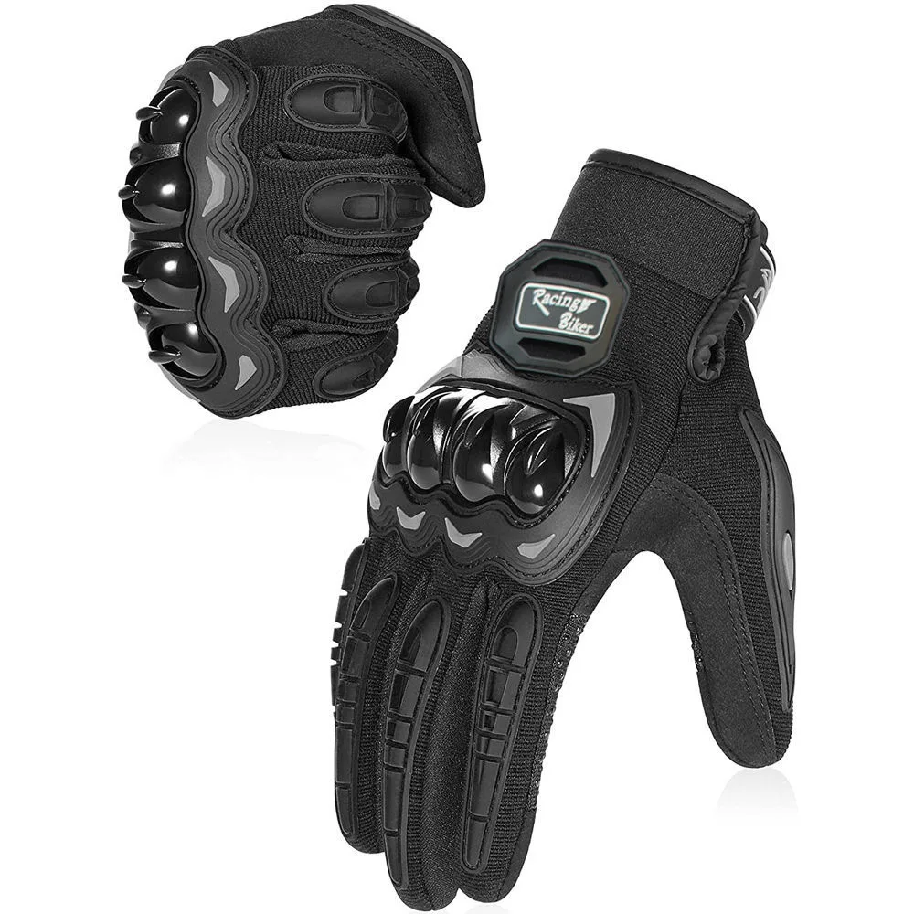 Guanto Moto Uomo Guantes Moto Gant Touch Screen Traspirante Alimentato Moto Racing Equitazione Guanti Protettivi Per Bicicletta Inverno