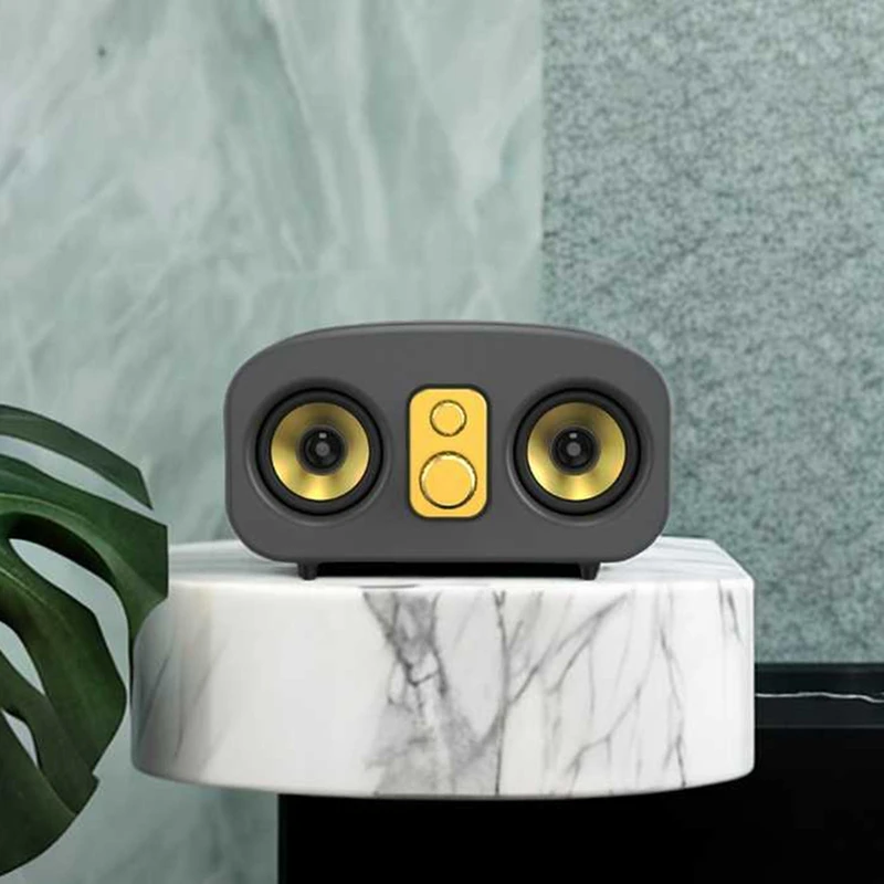 Altoparlante Bluetooth Wireless Retrò Subwoofer Computer Desktop Game Sound Box Soundbar Portatile Sound Blasters
