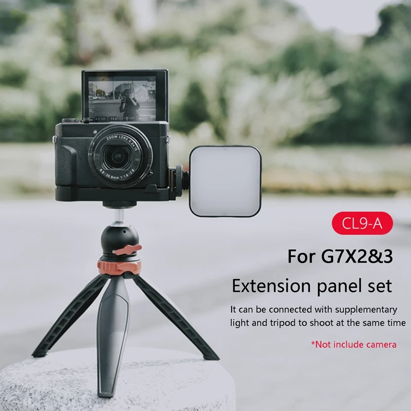 Per Canon G7X Mark Ii G7X Mark Iii Scheda Di Espansione + Luce Di Riempimento + Treppiede + Kit Cardanico Per Canon G7X Mark 2/G7X Mark 3