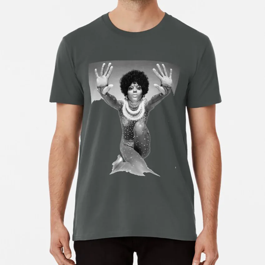 Maglietta Grafica Diana Ross Diana Ross Graphic