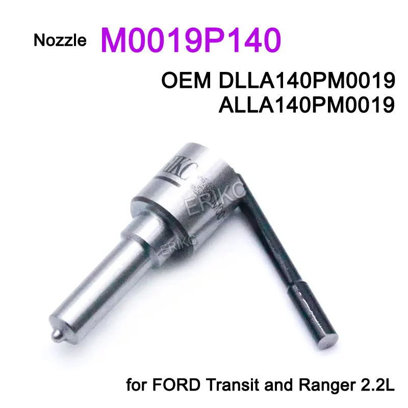 4Pcs Ugello Iniettore Common Rail M0019P140 Per Vdo Injetor Bk2Q-9K546-Ag/Bk2Q9K546Ag Per Siemens Piezo Muslimah