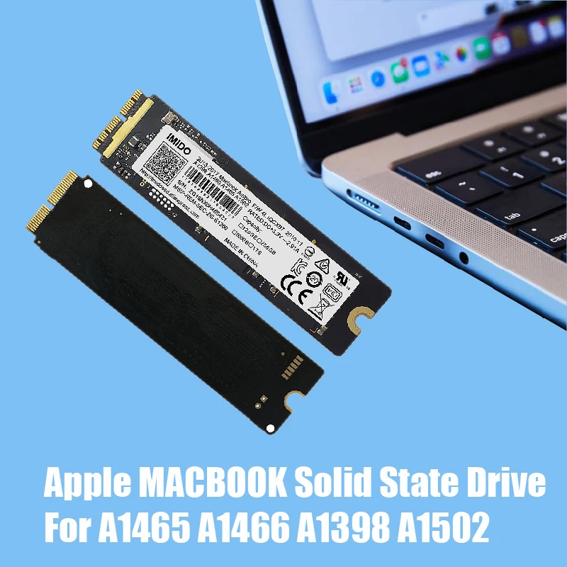 Imido Ssd 1Tb Interno Para Notebook Air/Retina Macbook Pro Compatibile Con A1465 A1466/Pro Retina A1398/A1502