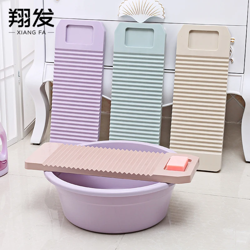 Plastica Addensare Vestiti Lavaggio Bordo Forniture Per Il Bagno Di Casa Pulizia Lavanderia Lavaggio Lavagna Tabla Lavar Giardino Domestico Bj50Cy