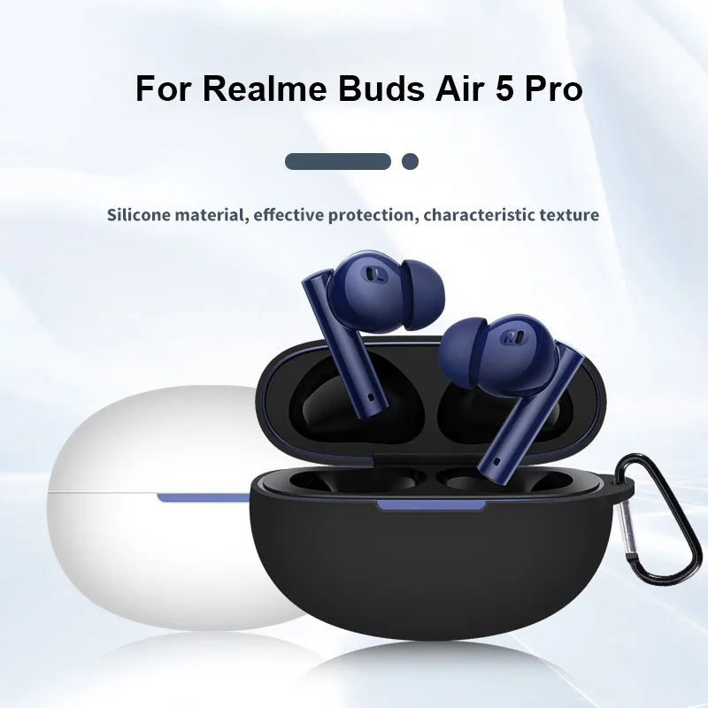 Custodia In Silicone Per Realme Buds Air 5 Pro Custodia Antipolvere Per Auricolari Per Realme Buds Air5 Realmi T300 T100 Air 3 Neo 5 Pro Case