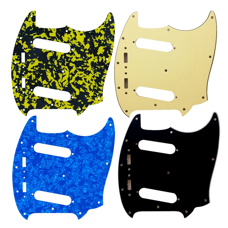 Feiman Guitar Parts Pickguard -Hot Sale For Fender With 12 Screws American Mustang Best Quality Guitarra Scratch Plate