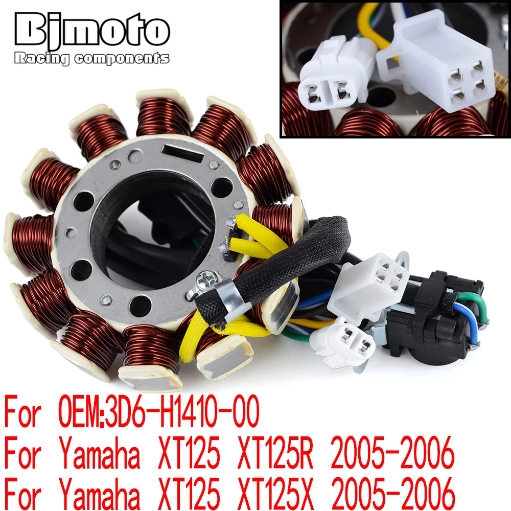Xt125X Xt 125 X Bobina Statore Per Yamaha Xt125 Xt125R Xt125X 2005 2006 Xt 125 R Xt 125 R Xt 125X 3D6-H1410-00 Xt-125 Xt-125R