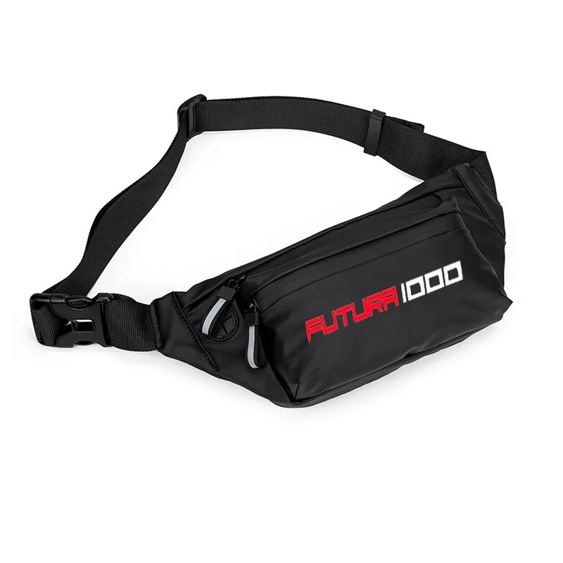 Per Aprilia Rst 1000 Futura Men Marsupio Cintura Hip Bum Slant Back Bag Bauletto Uomo Moto Equitazione Borsa Antifurto