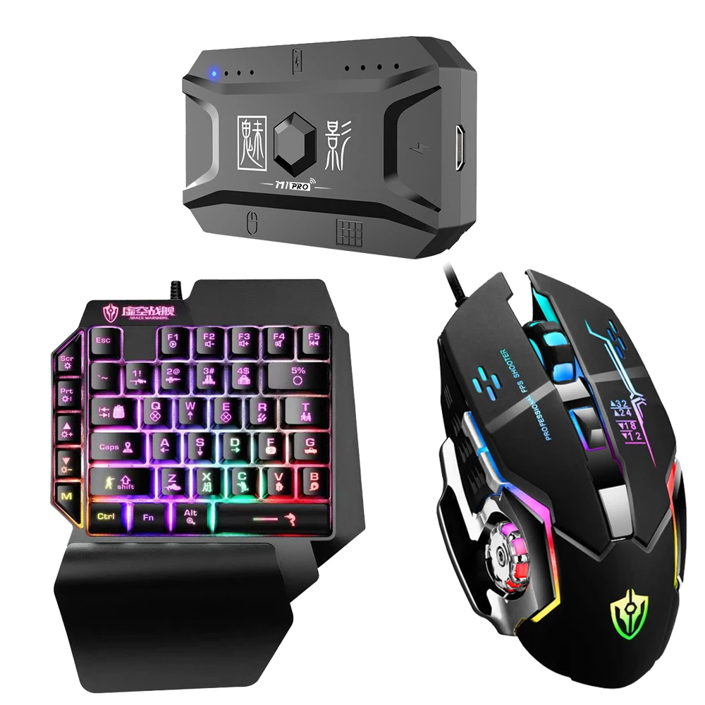 F6 Gaming Toetsenbord Mini Game Mobiele Controller Voor Pc Ps4 Xbox Gamer Voor Ios Android Game Enkel Toetsenbord