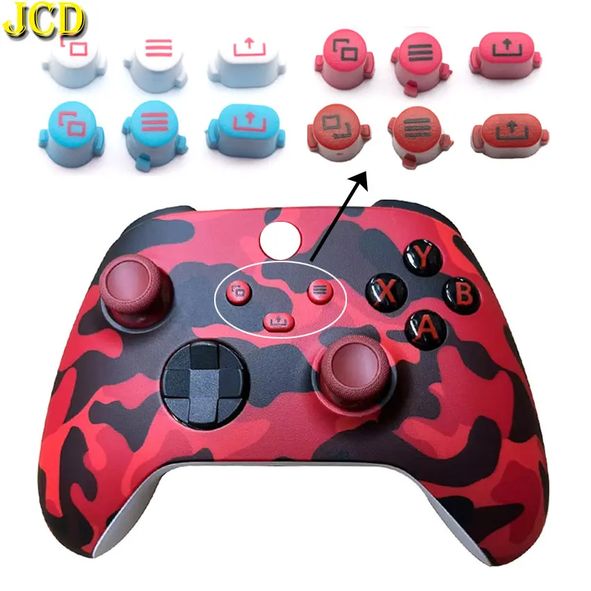 Jcd Sharing Selection Menu Home Start Return Back Logo Key Button Per Xbox Series S X Controller