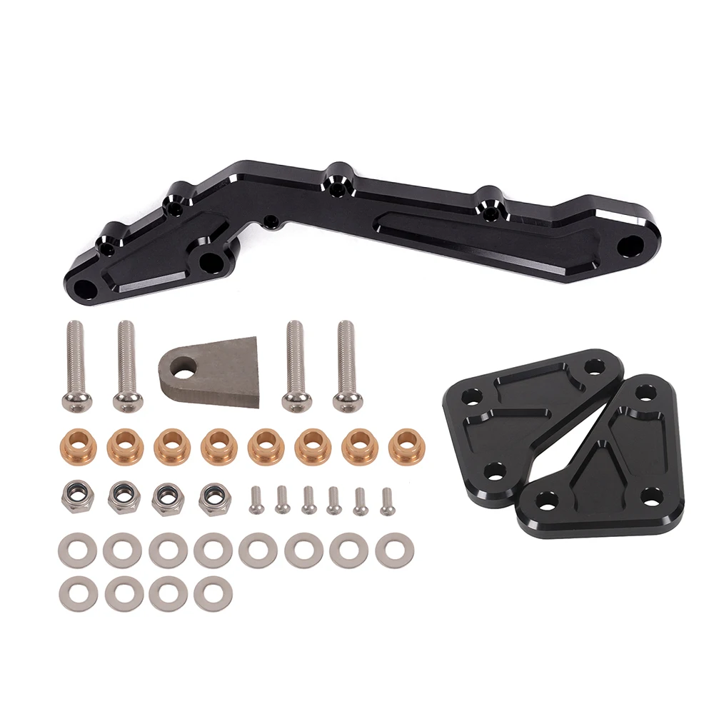 Per Bmw K100 K75 K1100 Cafe Racer Kit Sospensione Ammortizzatore Posteriore Moto Subframe Staffa Sedile Modificato Regolare Smorzamento