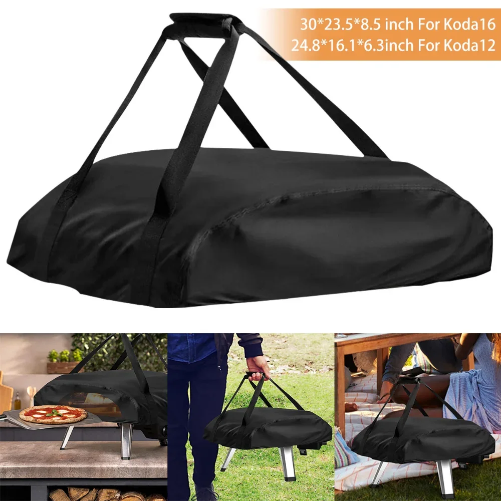 Copertura Del Forno Per Pizza Per Ooni Koda 12 16 Portatile 420D Oxford Tessuto Impermeabile Forno Per Pizza Coperture Antipolvere Accessori Per Barbe