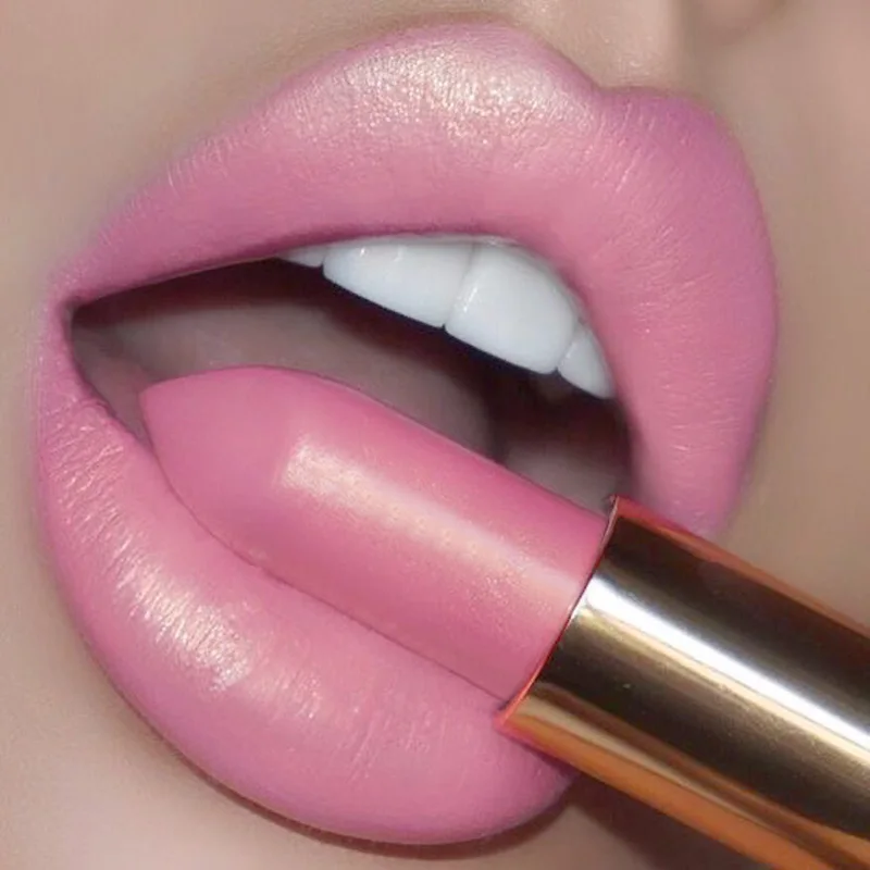 9 Colori Waterproof Nude Pink Glitter Lipstick Makeup Long Lasting Velve Red Mermaid Sexy Shimmer Shine Lipstick Cosmetic Beauty