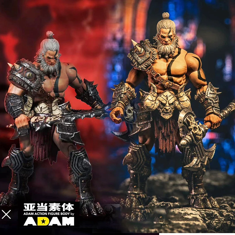 Nightmare Studio D20 Barbarian 1/12 Berserker Barbariano First Action Figure Collection Model Toys Hobby Warrior