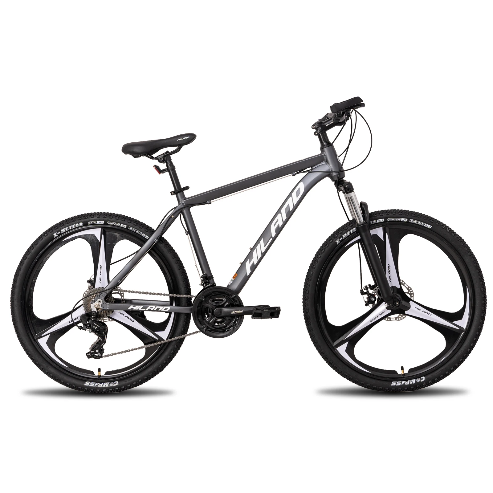 Regalo Gratuito Parafango Hiland Bicicletta 26 Pollici Telaio In Alluminio Mountain Bike 24 Velocità Con Freno A Disco Shimano Mtb Student Cycling