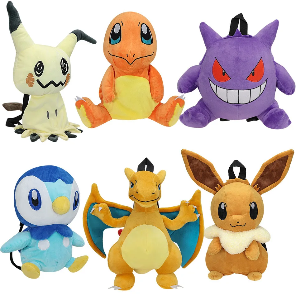 Gengar Ectoplasma Mimikyu Pokemon Pokemon Peluche Bambola Action Figurine Da Collezione Modello Anime Giocattoli Figure Regalo