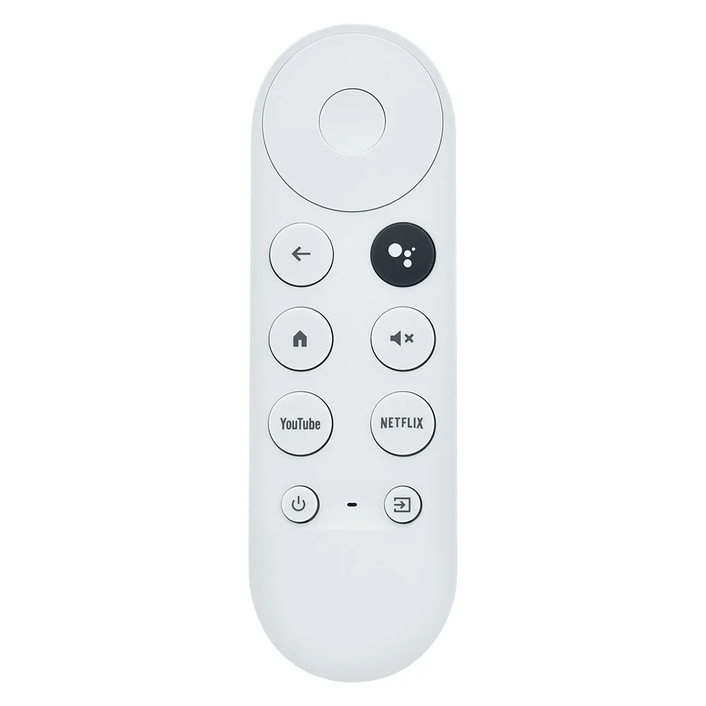 Nuovo Per 2020 Google Chromecast 4K Snow G9N9N Bluetooth Voce Google Chromecast Telecomando (Solo Remoto)