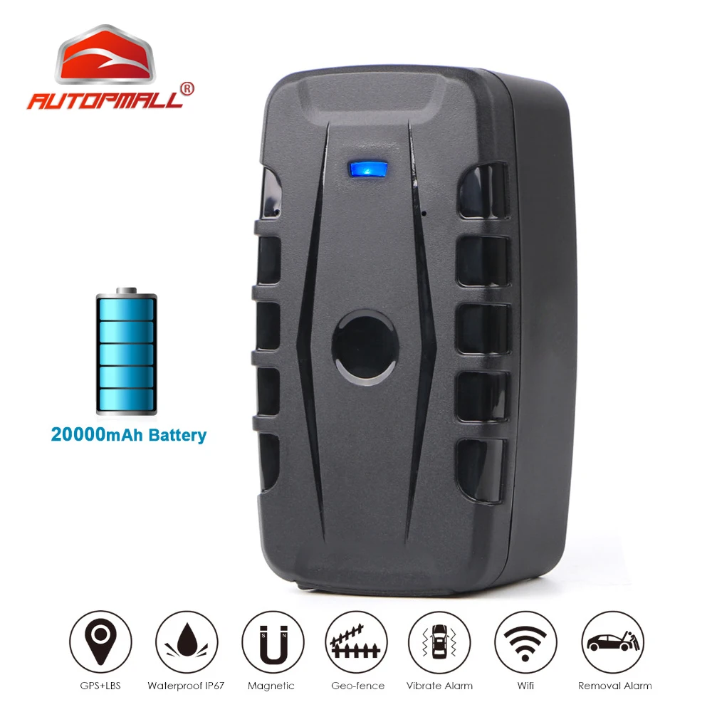 Gps Tracker Car Lk209C 20000Mah 240 Giorni Standby Veicolo Car Tracker Impermeabile 2G Localizzatore Gps Tracker Magneti Drop Shock Alarm