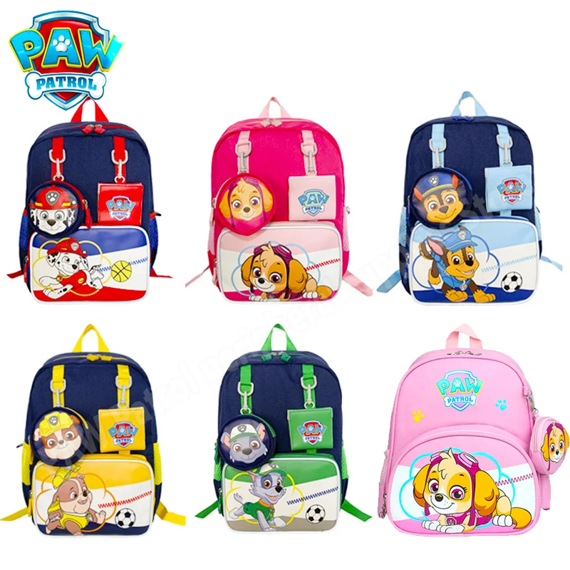2023 Paw Patrol Cartoon Zaino Anime Skye Everest Marshall Chase Pat Paw Patrol Zaino Per Ragazzi E Ragazze Giocattolo Di Compleanno
