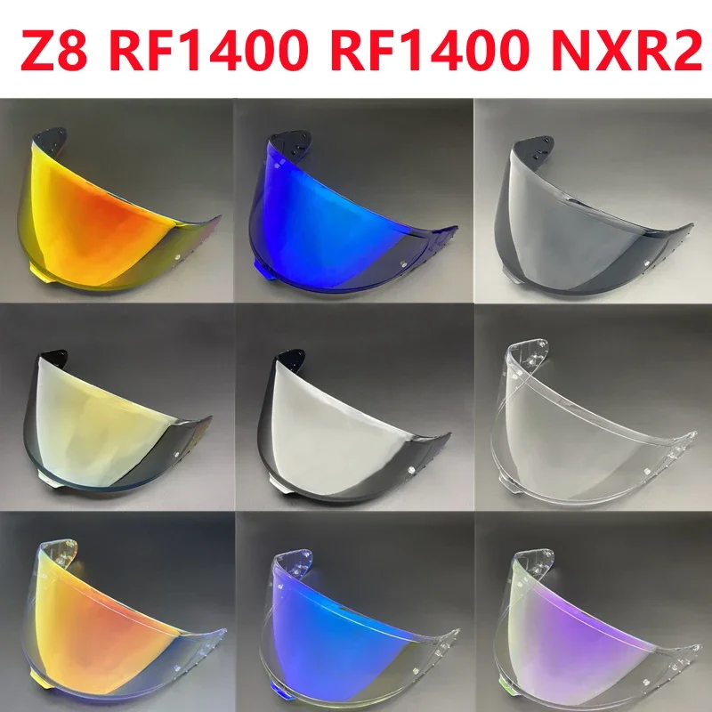 Z8 Casco Scudo Per Shoei Rf1400 Cwr-F2 Nxr2 Visiera Visiere Casque Moto Parabrezza Parasole Protezione Uv Scudo Ad Alta Resistenza