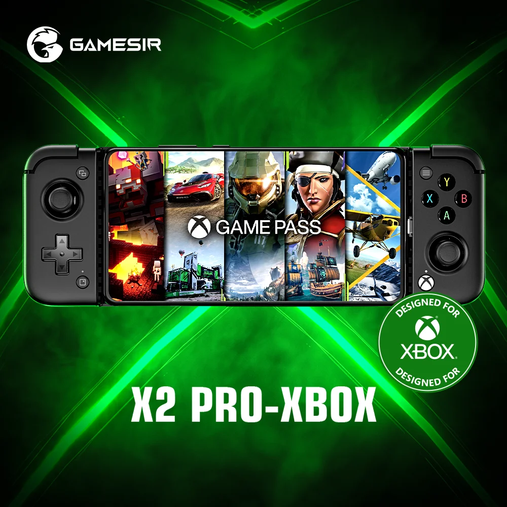 Gamesir X2 Pro Xbox Type C Android Mobile Gamepad Alps Joystick Per Xbox Game Pass Xcloud Stadia Geforce Now Luna Cloud Gaming