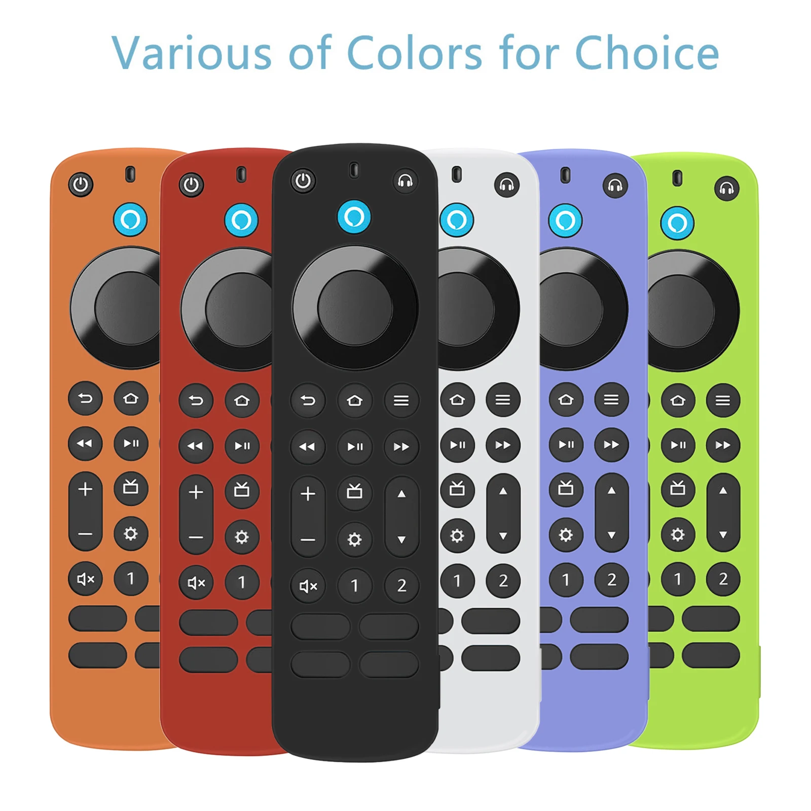 Custodia Protettiva In Silicone Adatta Per Amazon Alexa Voice Remote Control Fire Tv Pro Guaina Protettiva Antiscivolo Antiurto