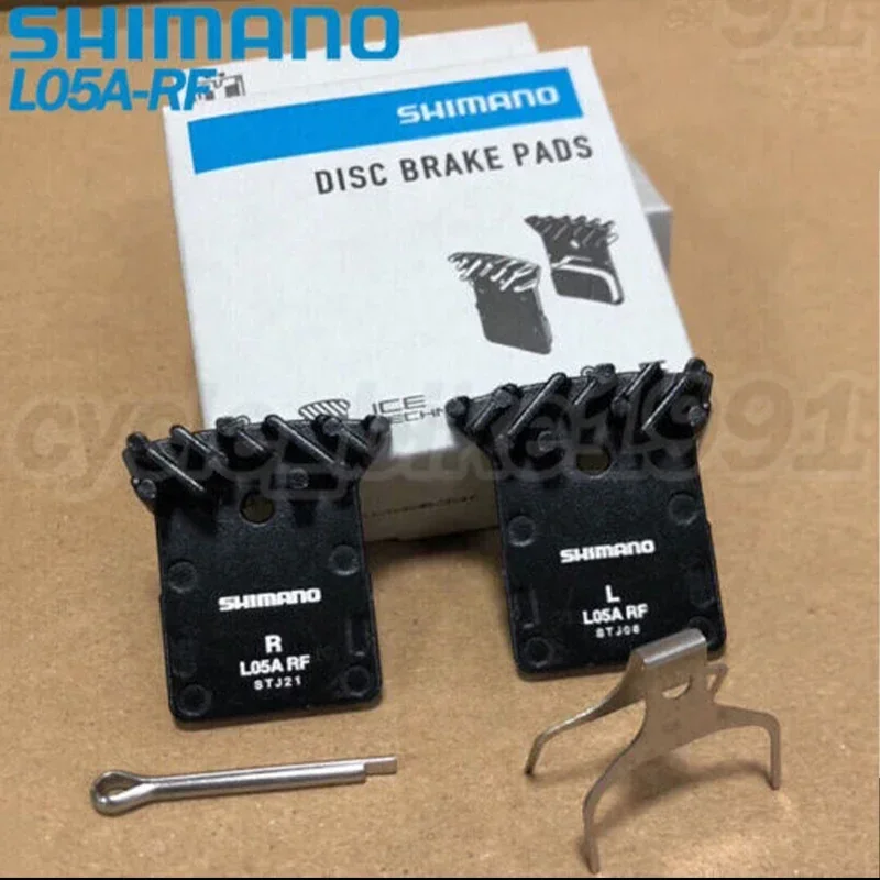 Shimano L05A-Rf Pastiglie Freno In Resina Ice Tech Aletta Di Raffreddamento L05A Pastiglie Freno A Disco Bici Per Ultegra R9170 R8070 R7070 Rs805 M712
