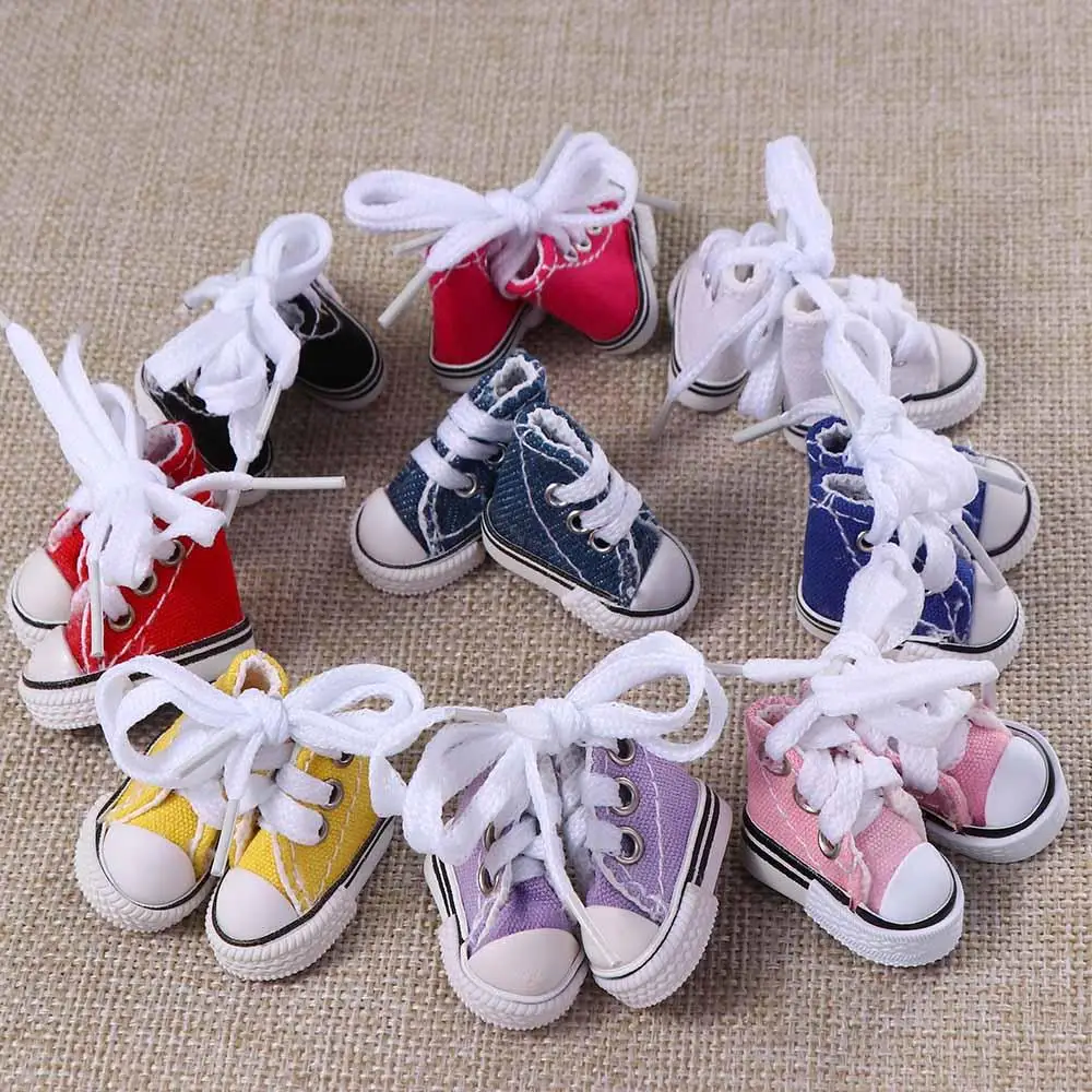 Accessori Per Bambole Scarpe Casual Mini Scarpe 3.5Cm Scarpe Da Ginnastica Scarpe Di Tela Per Bambole Scarpe Blyth Scarpe Per Bambole Scarpe Per Bambo