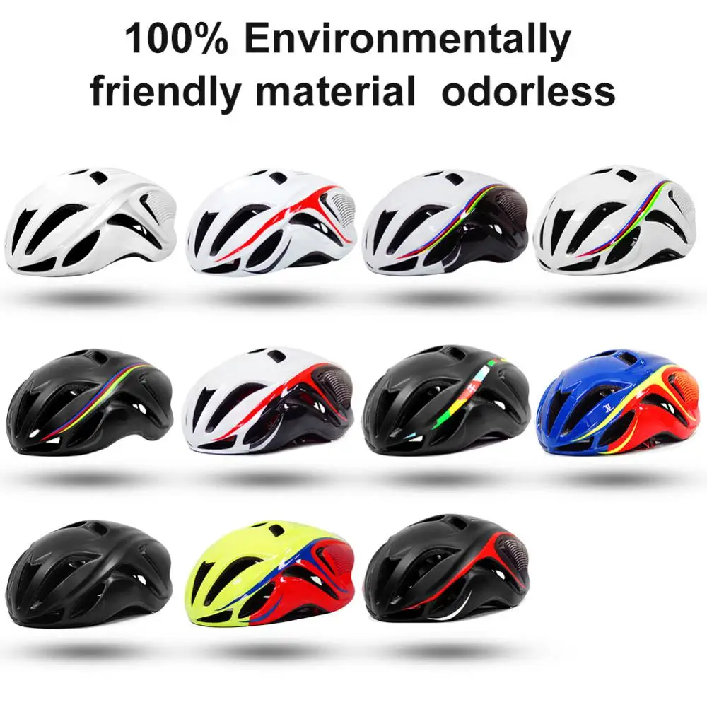 Casco Da Ciclismo Aerodinamico Ultraleggero Caschi Da Bici Da Corsa Per Uomo Donna Casco Da Bici Mtb Da Corsa Casco Sportivo Casco Ciclismo