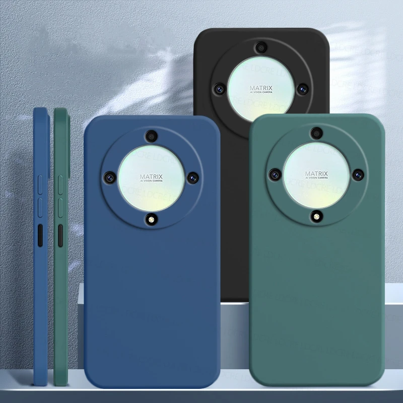 Per Honor Magic 5 Lite Custodia Honor Magic 4 5 Lite Cover Antiurto Tpu Silicone Liquido Cover Originale Honor Magic 5 Lite