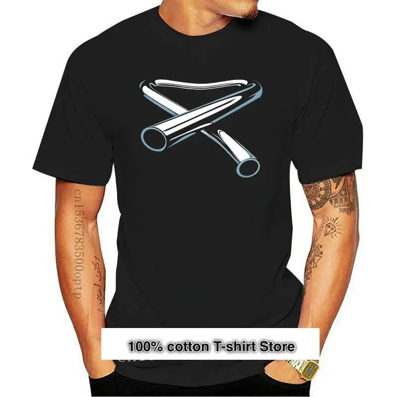 Camiseta Con Estampado De Campanas Tubulares De Mike Oldfield, Camisa De Algodon Clacsico, Talla Grande S Xxxl 010746, Nueva