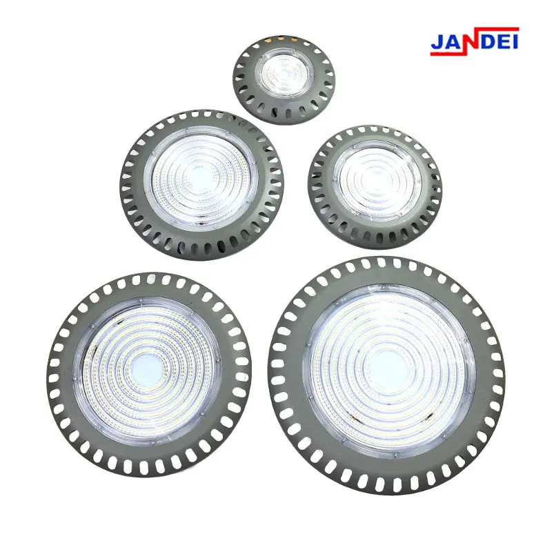 Jandei Campana Led Ufo Interor Y Esterno 50W/100W/200W/ A 3000K,4200K,6000K, Бmpara Techo Industrial, Led Garaje, Luz Talleres