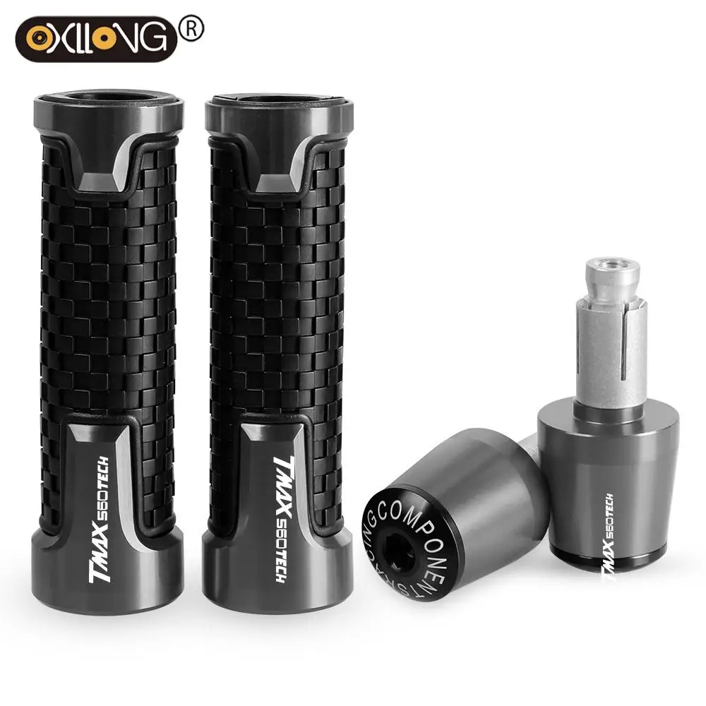 For Yamaha Tmax560Tech Max Abs T-Max 560 Tech 2019 2020 2021 2022 Cnc Hndlebar Grips Ends Weight Handle Bar Grip End Silder